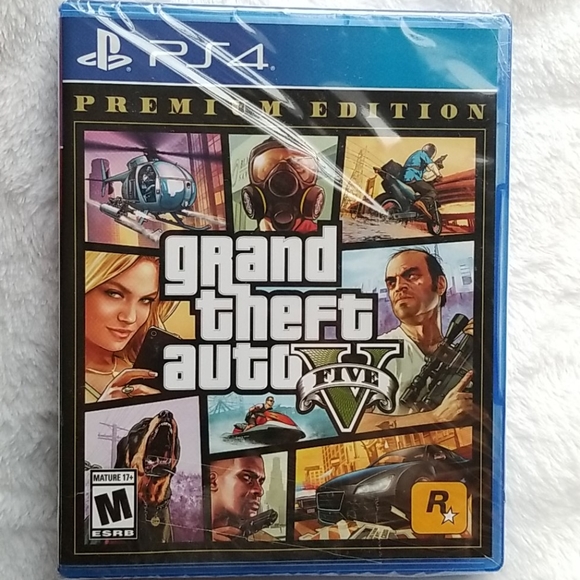 Grand Theft Auto PS4 game